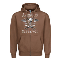 Chestnut avenged sevenfold 42 Zipper Hoodie - linhVisuals
