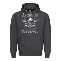 Avenged Sevenfold 42 Zipper Hoodie | Teevron