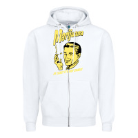 White the marijuana weed Zipper Hoodie - linhVisuals