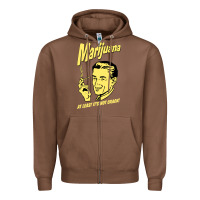 Chestnut the marijuana weed Zipper Hoodie - linhVisuals