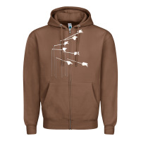 Chestnut the modest mouse Zipper Hoodie - linhVisuals