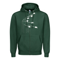 Sports Green the modest mouse Zipper Hoodie - linhVisuals