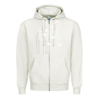 Oatmeal Heather the modest mouse Zipper Hoodie - linhVisuals