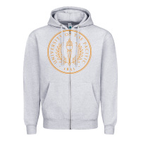 Heather Grey University of the Pacific Zipper Hoodie - linhVisuals