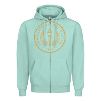 Seafoam University of the Pacific Zipper Hoodie - linhVisuals