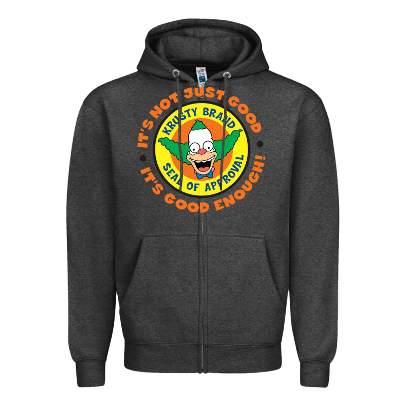 Krusty The Clown Zipper Hoodie by linhVisuals | Teevron