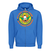 True Royal krusty the clown Zipper Hoodie - linhVisuals