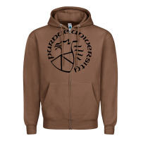 Chestnut Purdue University Zipper Hoodie - linhVisuals
