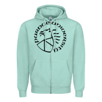 Seafoam Purdue University Zipper Hoodie - linhVisuals