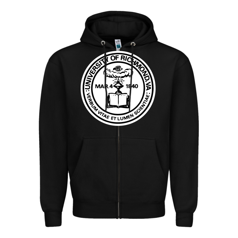 University Of Richmond Zipper Hoodie by linhVisuals | Teevron