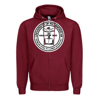 Burgundy University of Richmond Zipper Hoodie - linhVisuals