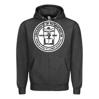 Charcoal Heather University of Richmond Zipper Hoodie - linhVisuals