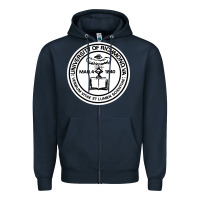 Navy University of Richmond Zipper Hoodie - linhVisuals