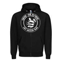 Black grand funk railroad Zipper Hoodie - linhVisuals
