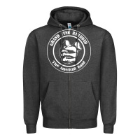 Charcoal Heather grand funk railroad Zipper Hoodie - linhVisuals