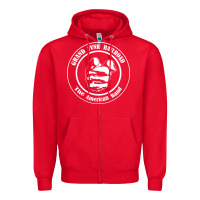 Red grand funk railroad Zipper Hoodie - linhVisuals