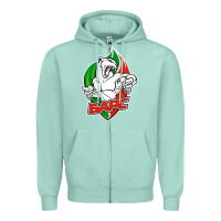 Seafoam jhc bars Zipper Hoodie - linhVisuals