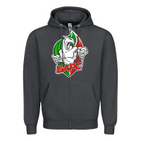 Smoke jhc bars Zipper Hoodie - linhVisuals