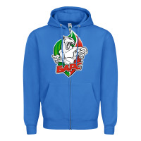 True Royal jhc bars Zipper Hoodie - linhVisuals