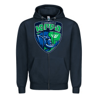 Navy yugra khanty mansiysk Zipper Hoodie - linhVisuals