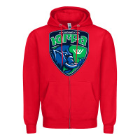 Red yugra khanty mansiysk Zipper Hoodie - linhVisuals