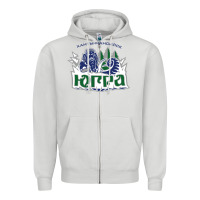Dove Grey yugra khanty mansiysk 2 Zipper Hoodie - linhVisuals