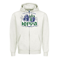 Oatmeal Heather yugra khanty mansiysk 2 Zipper Hoodie - linhVisuals