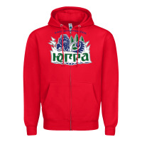 Red yugra khanty mansiysk 2 Zipper Hoodie - linhVisuals
