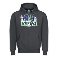 Smoke yugra khanty mansiysk 2 Zipper Hoodie - linhVisuals