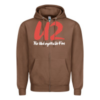 Chestnut U two unforgettable fire Zipper Hoodie - linhVisuals