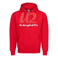 Red U two unforgettable fire Zipper Hoodie - linhVisuals