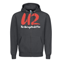 U Two Unforgettable Fire Zipper Hoodie | Teevron