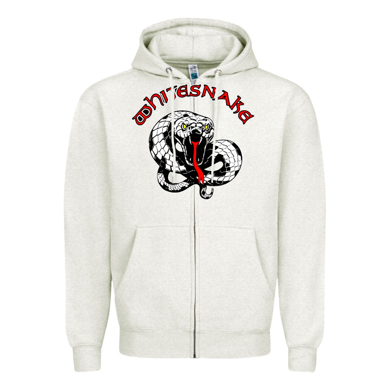 Whitesnake Ws Zipper Hoodie by linhVisuals | Teevron