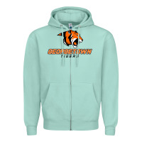 Seafoam georgetown college tiger Zipper Hoodie - linhVisuals