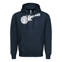 Navy The Monkees Zipper Hoodie - linhVisuals