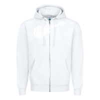 White The Monkees Zipper Hoodie - linhVisuals