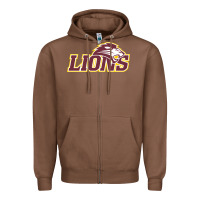 Chestnut freed–hardeman university lion Zipper Hoodie - linhVisuals