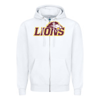 White freed–hardeman university lion Zipper Hoodie - linhVisuals