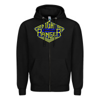 Black night ranger Zipper Hoodie - linhVisuals