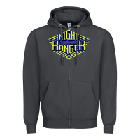 Smoke night ranger Zipper Hoodie - linhVisuals