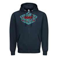 Navy night ranger Zipper Hoodie - linhVisuals