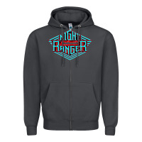 Smoke night ranger Zipper Hoodie - linhVisuals