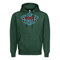 Sports Green night ranger Zipper Hoodie - linhVisuals