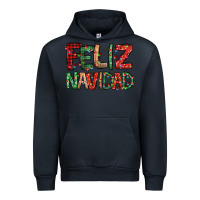 Navy feliz navidad Spanish christmas Urban Hoodie - Jasminsmagicworld