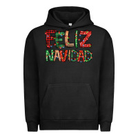 Pigment Black feliz navidad Spanish christmas Urban Hoodie - Jasminsmagicworld