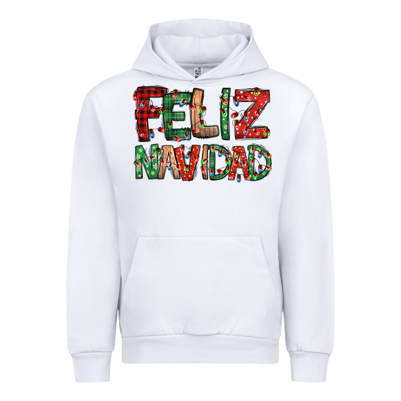 Feliz Navidad Spanish Christmas Urban Hoodie by Jasminsmagicworld | Teevron
