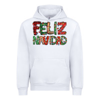 White feliz navidad Spanish christmas Urban Hoodie - Jasminsmagicworld