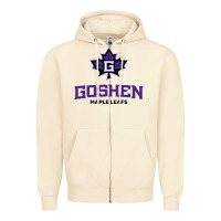 Sandshell goshen college maple leafs2 vectorized Zipper Hoodie - linhVisuals