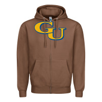 Chestnut graceland university yellowjacket Zipper Hoodie - linhVisuals