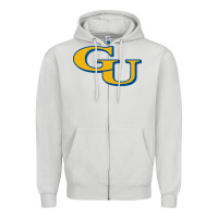 Dove Grey graceland university yellowjacket Zipper Hoodie - linhVisuals